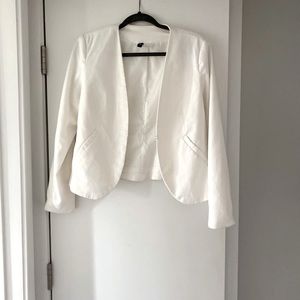 H&M White Blazer